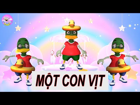 MỘT CON VỊT - NHẠC THIẾU NHI REMIX - ĐỘNG VẬT NHẢY VUI NHỘN - VỊT NHẢY