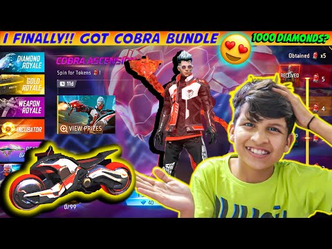 I GOT COBRA BUNDLE IN FREE FIRE 😍