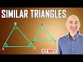 Triangle Similarity Concepts and Problems