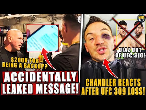 Tom Aspinall ACCIDENTALLY LEAKS how much he was paid for being a backup! Chandler REACTS after loss!