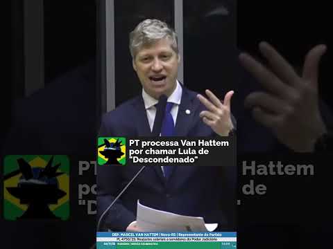 "Descondenado" | Van Hattem diz que PT entrou com processo por danos morais por falas sobre Lula