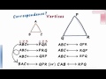 Triangle Correspondence and Properties