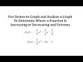 Understanding Graphs and Extrema