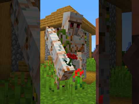 LOS ALDEANOS YA NO IGNORAN AL GOLEM DE HIERRO EN Minecraft