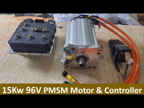 96v 15kw High Performanc PMSM Motor and Controller | 15kw PMSM Motor | 15kw 96v pmsm motor | ev kits