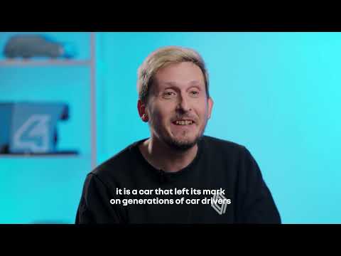 R:Talk med Dominique William Jacson,  ett fan av klassiska #R4 och #Renault4 #ETech #electric​