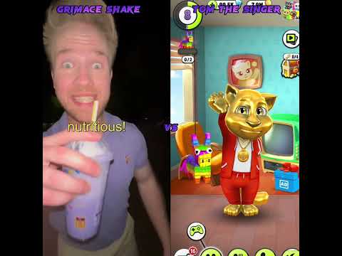 Grimace Shake Vs Tom The Singer Who Is Best ? 👌 🤣 !! Grimace Shake Song !! #shorts