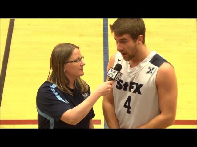 Interview with X-Men Basketball guard Dave Benoit, Jan. 25, 2014
