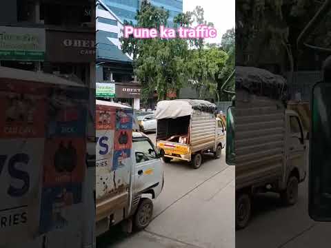 #Pune ka traffic #🚦