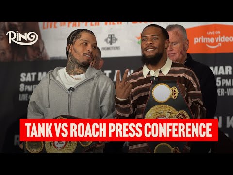 Gervonta Davis & Lamont Roach Keep The Peace At The Final Press Conference