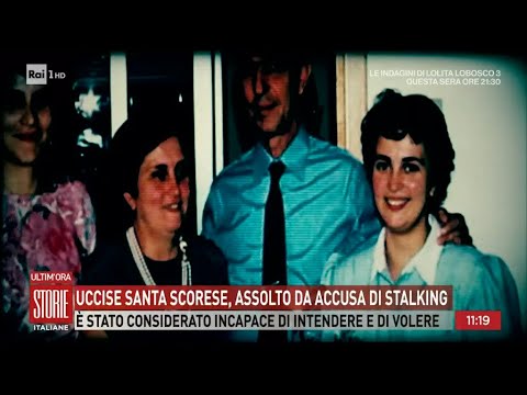 Uccise Santa Scorese, assolto da accusa di stalking   - Storie italiane  11/03/2024