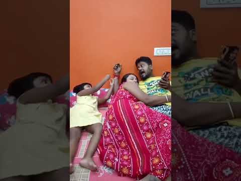 will not agree to sleep 😂😝Don't miss the end 🤪#funny  #comedy #couple #trending #foryou #shorts