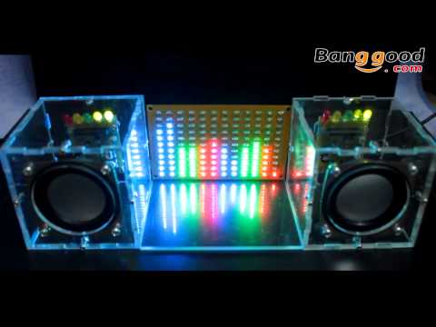 LED Music Spectrum Electronic DIY LED Flash Kit 12*11FFT -- Banggood.com