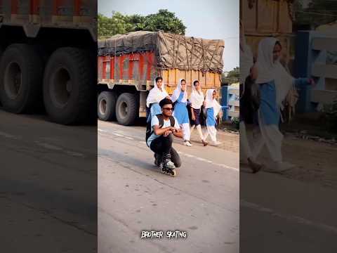 Skating Practice On Road | #skating #stunt #youtubeshorts #trending #viral #shortvideo