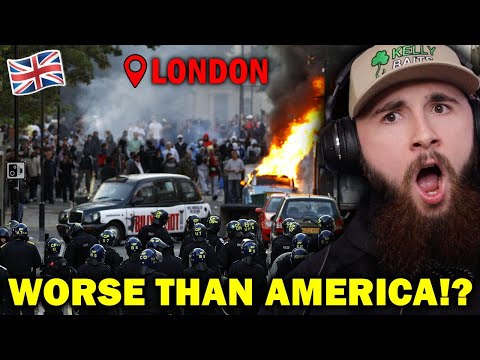 AMERICAN Reacts to Top 5 Most DANGEROUS Cities in the UK! *im not going*