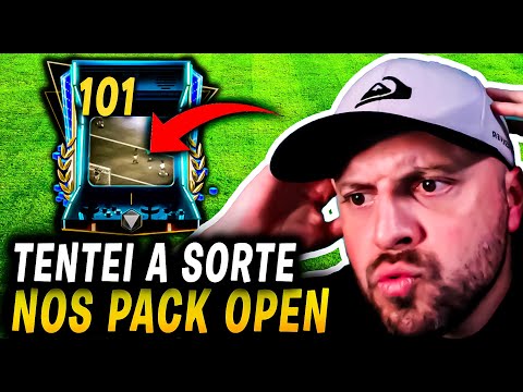 VEIO cartinha 101 no PACK  open FC mobile 24!!