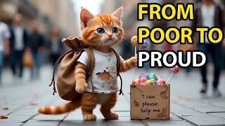 Poor Cat’s Journey from Tears to Triumph | Sad Cat Story (Miaw Miaw Song)