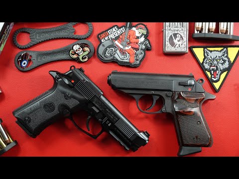 Beretta 80x Cheetah vs. Walther PPK/s .380ACP | 9mm Kurz