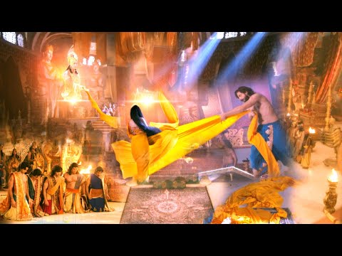 भरी सभा में लाज बचाई श्री कृष्ण ने | द्रौपदी वस्त्र हरण | Dropadi Cheer Haran Mahabharat Story