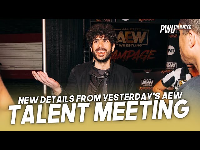 New Details From Yesterday's AEW Talent Meeting