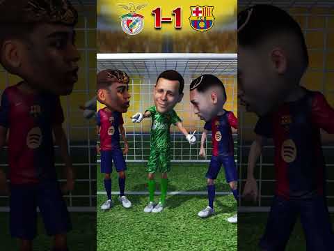ู
ูุฎุต ุจุฑุดูููุฉ ูุจููููุง 3-1 ูู ุฏูุฑู ุงูุงุจุทุงู โฝ#ุจุฑุดูููุฉ #barcelona #benfica