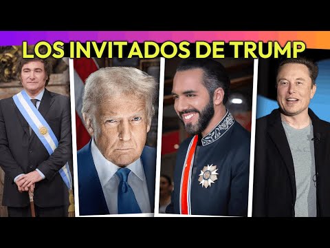 Los invitados a la investidura de Donald Trump