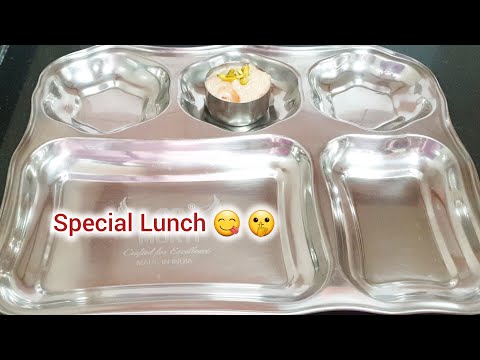 வீட்ல என்ன விஷேஷம்😉 Husband's Special Lunch Menu | Samaipom Sindhipom #lunch #lunchmenu