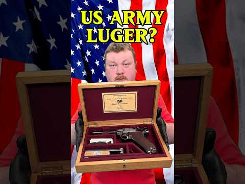 US Army Luger? 1900 Test Trials Luger!