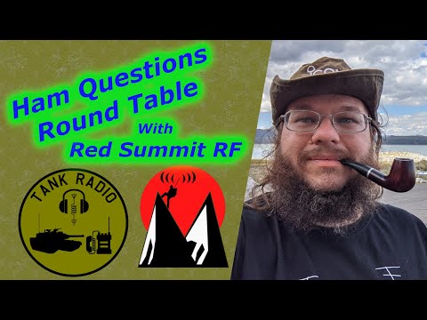 Ham Questions Round Table Co-Host with Red Submit RF