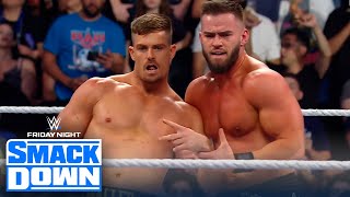 Kevin Owens silences Grayson Waller, Austin Theory in Triple Threat Match on SmackDown