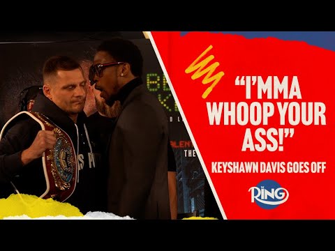 Keyshawn Davis GOES OFF! Says Denys Berinchyk Sent Bananas & Watermelons To His Room!