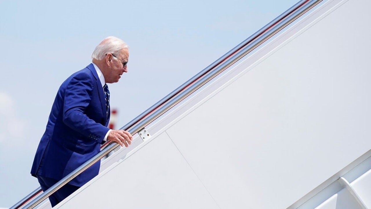 President Biden departs for the Middle East