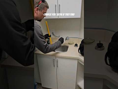 Should there be an extra charge for this? #plumbing #handyman #diy