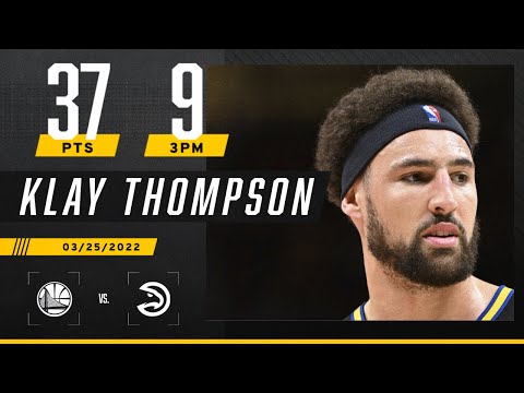 Klay Thompson’s 37 PTS & 9 3PM not enough for a Warriors win video clip