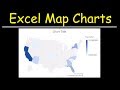 Creating Map Charts in Excel
