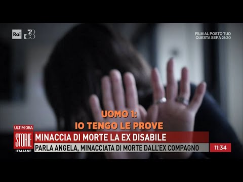 Minacce all'ex, disabile  - Storie italiane  12/03/2024