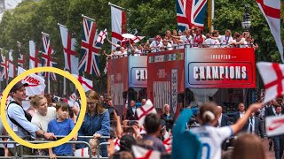 Royal Spotted in the Crowd at Lioness Victory Parade
