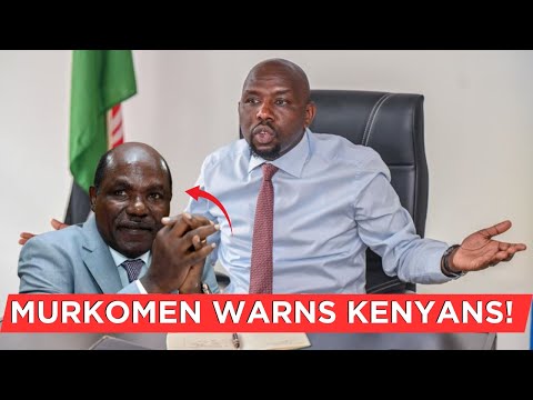 Stop ATTACKING Chebukati in his Death!We ABDUCT YOU! Murkomen Warns Kenyans as he Mourns Chebukati!