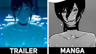 TRAILER vs MANGA - Chainsaw Man Season 2
