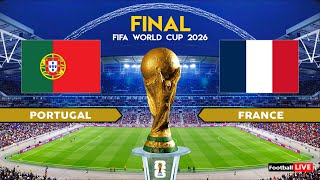 Portugal vs France - Final - FIFA World Cup 2026 | C.Ronaldo vs Mbappe | Full Match All Goals | PES