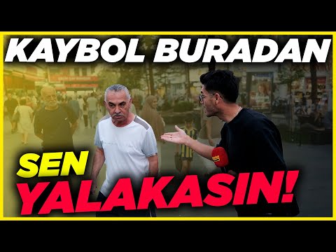 "SEN BİR YALAKASIN!" MUHABİR, CEHALETE KATLANAMADI | Sokak Röportajları