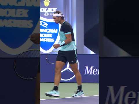 Nadal Plays The Best Return Game Ever!