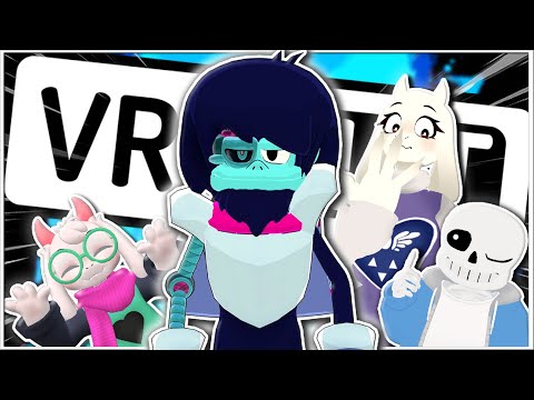 DELTARUNE COMES TO VRCHAT (Deltarune Chapter 3 & 4) - VRChat (Funny Moments)