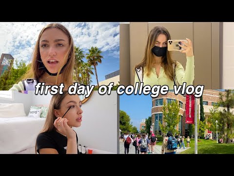 VLOG โ
my first day of college!