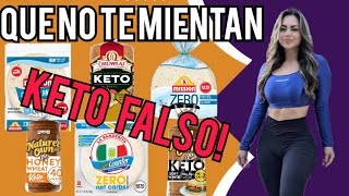 TEN CUIDADO, NOS MIENTEN! NO Todos Los PRODUCTOS Que Dicen KETO Son Keto