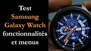 Vidéo-Test : Test Samsung Galaxy Watch