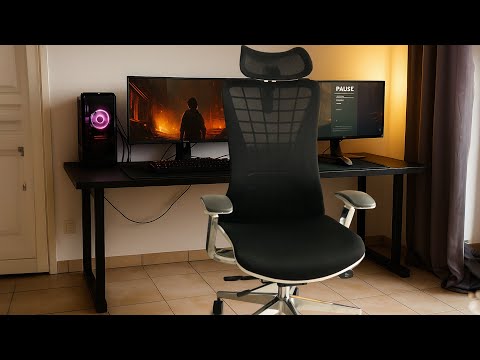 Chaise en MAILLE RESPIRANTE avec 8 ZONES de TENSION ?! ChaiseBureau365 Miller