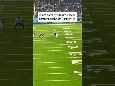 Having trouble catching the football? I know a guy that catches. #Shorts #Reels #Titans #Football