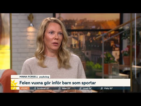 Så är du en bra idrottsförälder | Nyhetsmorgon | TV4 & TV4 Play