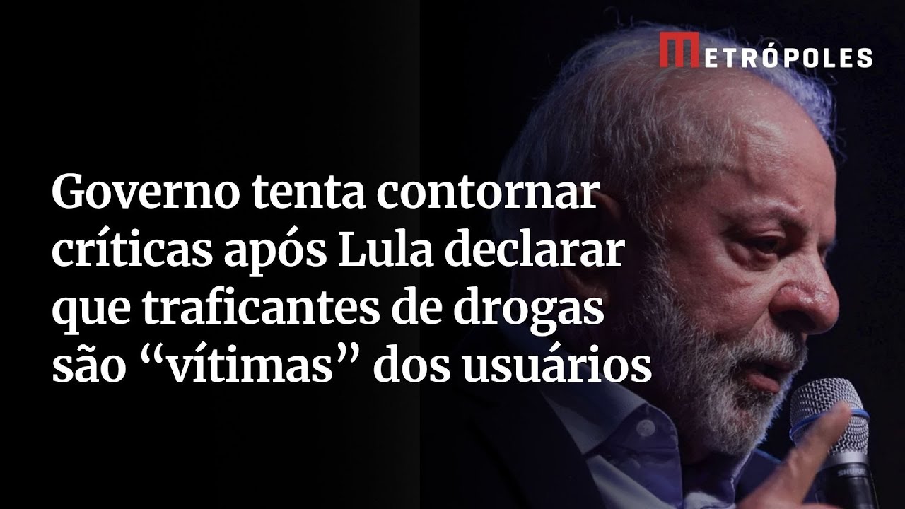 Após fala de Lula, governo divulga nota sobre combate ao tráfico